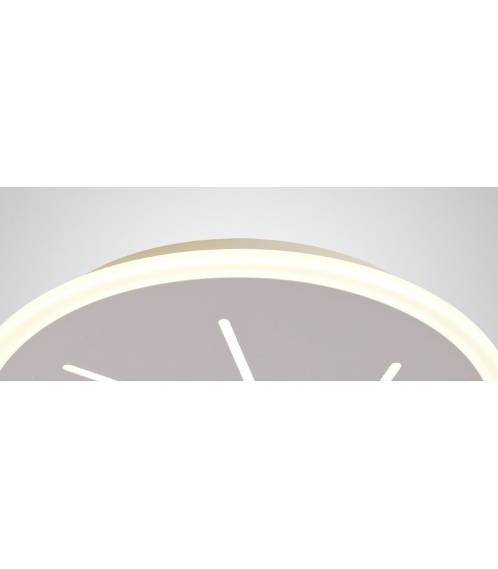 Ceiling 37cm Round, 30W LED, 4000K, 2100lm, Sand White - 4