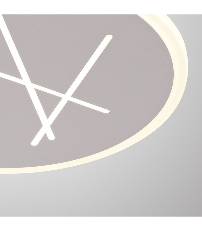 Ceiling 37cm Round, 30W LED, 4000K, 2100lm, Sand White - 5