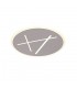Ceiling 47cm Round, 40W LED, 4000K, 2800lm, Sand White - 1