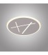 Ceiling 47cm Round, 40W LED, 4000K, 2800lm, Sand White - 3