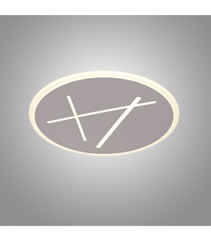 Ceiling 47cm Round, 40W LED, 4000K, 2800lm, Sand White - 3