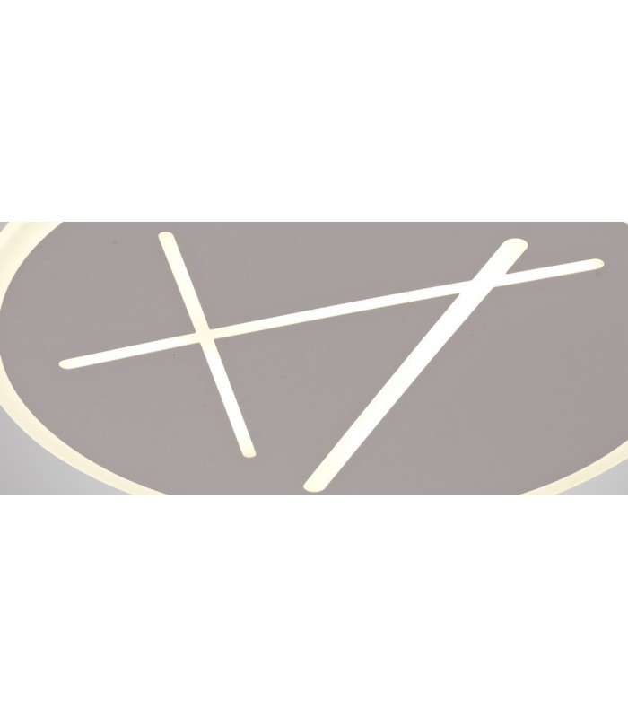 Ceiling 47cm Round, 40W LED, 4000K, 2800lm, Sand White - 5