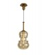 Ceiling Pendant 29cm Round, 1 x E27, Bronze - 1