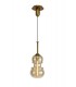 Ceiling Pendant 22cm Round, 1 x E27, Bronze - 1
