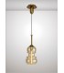 Ceiling Pendant 22cm Round, 1 x E27, Bronze - 3