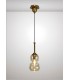 Ceiling Pendant 15cm Round, 1 x E27, Bronze - 3