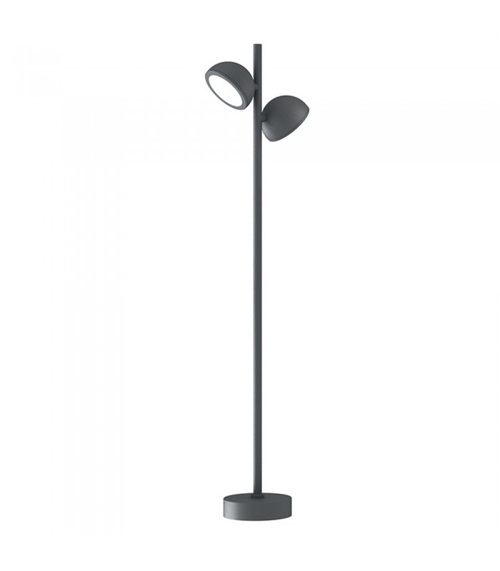 Tall Post, 2 x GX53 (Max 10W), IP65, Anthracite - 1