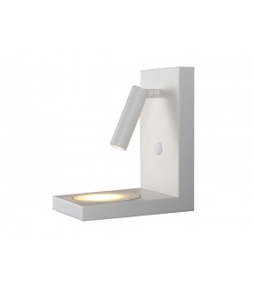 Reader Wall Lamp Switched With Mobile Phone Induction Charger, 3W LED, 3000K, 210lm, Sand White - 1