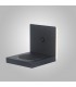 Backlight Wall Lamp Switched With Mobile Phone Induction Charger, 3W LED, 3000K, 210lm, Sand Black - 3