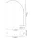 GU10 Downlight Square, 1 x GU10 (Max 12W), IP54, Matt White - 2