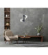 Tube Globe Pendant Ceiling Light Black Transparent Glass Shade 3x E27-2