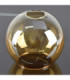 Tube Globe Pendant Ceiling Light Black Smoky Amber Transparent Glass Shade 3x E27-10