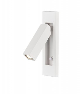 Wall Lamp, 3W LED, 3000K, 210lm, Sand White - 1