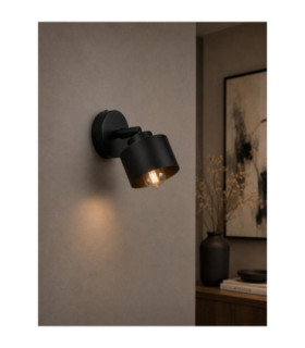 Simply Single Spotlight Black 1x E27-2