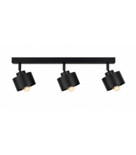 Simply Ceiling Spotlight Bar Black 3x E27-1