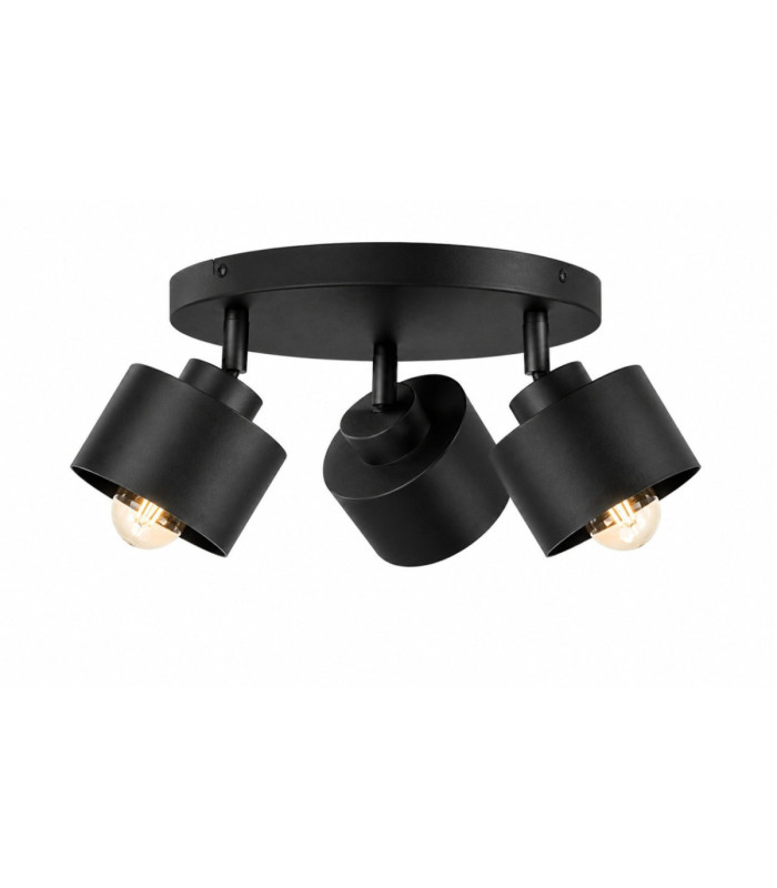 Simply Ceiling Spotlight Clusters Black 3x E27-1
