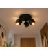 Simply Ceiling Spotlight Clusters Black 3x E27-3