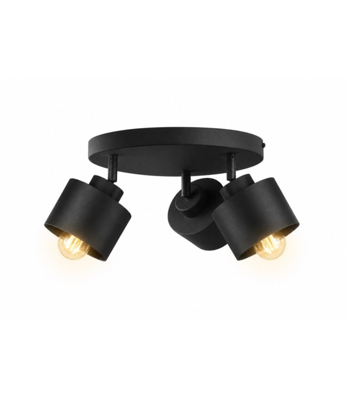Simply Ceiling Spotlight Clusters Black 3x E27-5