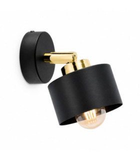 Simply Single Spotlight Black Gold 1x E27-1