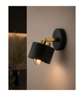Simply Single Spotlight Black Gold 1x E27-2