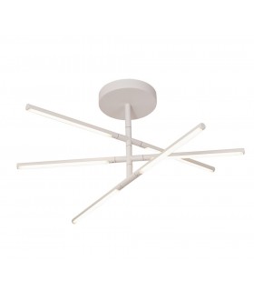 Semi Flush Ceiling, 36W LED, 3000K, 2850lm, Sand White - 1