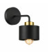 Simply Dome Wall Lamp Black Gold 1x E27-1