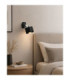 Simply Single Spotlight Black Silver 1x E27-3
