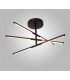Semi Flush Ceiling, 36W LED, 3000K, 2850lm, Sand Black - 3