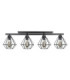 Febris Ceiling Spotlight Bar Black 4x E27-1