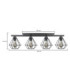 Febris Ceiling Spotlight Bar Black 4x E27-2