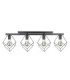 Arnica Ceiling Spotlight Bar Black 4x E27-1