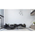 Selene Cluster Pendant Ceiling Light Black Silver 5x E27-3