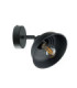 Faun Single Spotlight Black 1x E27-1