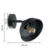 Faun Single Spotlight Black 1x E27-3