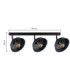 Faun Ceiling Spotlight Bar Black 3x E27-3