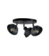 Faun Ceiling Spotlight Clusters Black 3x E27-1