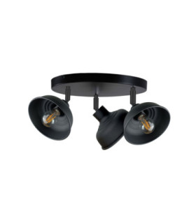 Faun Ceiling Spotlight Clusters Black 3x E27-1