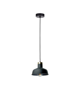Faun Bar Pendant Ceiling Light Black Gold 1x E27-1