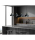 Hebe Bar Pendant Ceiling Light Black Gold 4x E27-2