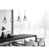 Selene Bar Pendant Ceiling Light Black 4x E27-3