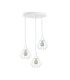 Selene Cluster Pendant Ceiling Light White 3x E27-1