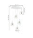 Selene Cluster Pendant Ceiling Light White 5x E27-2