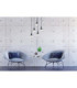 Lacrima Cluster Pendant Ceiling Light Black Transparent Glass Shade 5x E27-3
