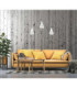 Lacrima Bar Pendant Ceiling Light White Transparent Glass Shade 3x E27-3