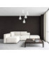 Lacrima Cluster Pendant Ceiling Light White Transparent Glass Shade 5x E27-3
