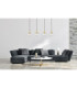 Lacrima Bar Pendant Ceiling Light Black Gold Transparent Glass Shade 4x E27-3