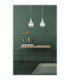 Lacrima Bar Pendant Ceiling Light Silver Transparent Glass Shade 2x E27-3