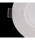 Flush Recessed Spotlight Round, 1 x GU10 (Max 12W), White - 4