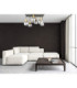 Soma Shade Cluster Ceiling Light Black Gold Transpernt Glass Shade 6x E27-2