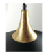 Layla Dome Pendant Ceiling Light Black Gold 1x E27-4